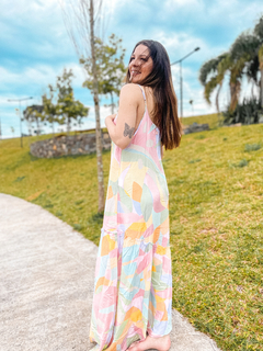 VESTIDO TRICATS BABADO TROPICAL ( 31772 ) TRI CATS - comprar online