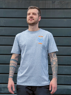 CAM SILK MC OCTOPIE MESCLA CINZA ( VLTS01046512 ) VOLCOM