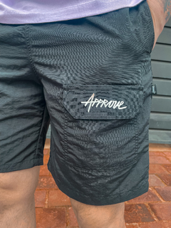 SHORTS 7INCHES AP SUMMER PRETO ( 6482 ) APPROVE na internet