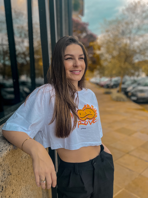 CROPPED DOOUDLE DOUBLE SUN BRANCO ( 6607 ) APPROVE