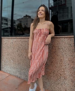 VESTIDO TREND ESTAMPADO ( HL315256 ) HANG LOOSE YC