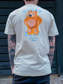CAMISETA BOLD APPROVE ANGRY BEAR II OFF WHITE ( 7524 ) APPROVE