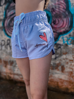SHORTS FEMININO APPROVE HONEY BEAR LILAS ( 6468 ) APPROVE