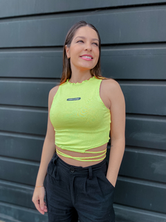 BLUSA REGATA MOOD VERDE AGUA ( HL116308 ) HANG LOOSE YC