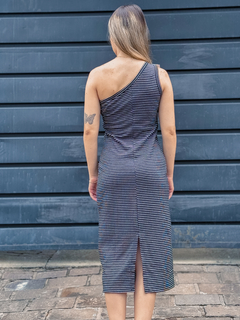 VESTIDO ASSYM STRIPE FEM PRETO ( VLVT01003102 ) VOLCOM YC na internet