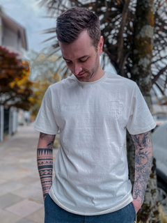 CAMISETA BOLD AP SUMMER OFF WHITE ( 6478 ) APPROVE