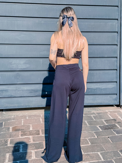 CALCA WIDE LEG PANDORA PRETA ( 21549 ) TRI CATS - comprar online