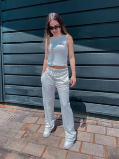 CALCA PLANO MANCHESTER FEM OFF WHITE ( HYCL04003022 ) HURLEY YC - comprar online