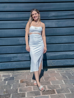 VESTIDO ACACIA OFF WHITE ( HL315283 ) HANG LOOSE YC na internet
