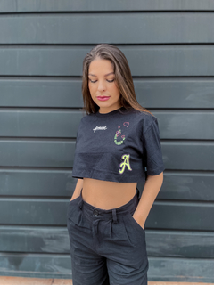 CROPPED NEW AESTHETIC PRETO ( 6758 ) APPROVE