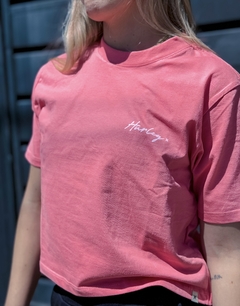 CAMISETA SILK LINE FEM ROSA ( HYTS01072710 ) HURLEY YC na internet