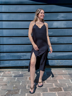 VESTIDO UNTIED PRETO ( RTVT01002002 ) RUSTY YC