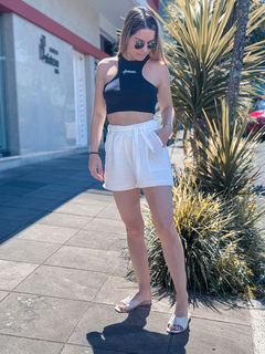 SHORTS TECIDO HAITI FEM OFF WHITE ( HYBM04002422 ) HURLEY YC