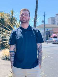 POLO MC CLASSIC STONE PRETA ( VLTS05001502 ) VOLCOM na internet