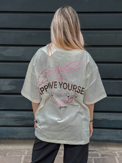 CAMISETA HUGE APPROVE ESTATE ITALIANA OFF WHITE ( 7478 ) APPROVE - comprar online