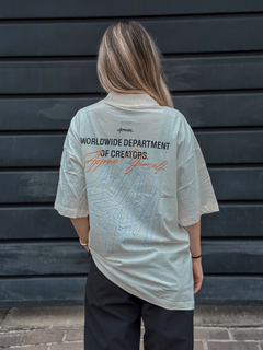 CAMISETA HUGE APPROVE ONLY CREATORS OFF WHITE ( 7608 ) APPROVE - Loja Libertá