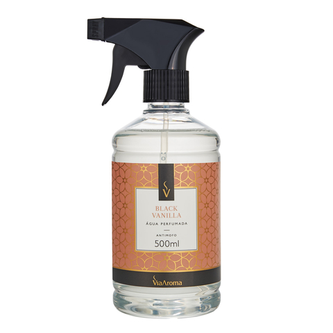 Agua Perfumada 500ml Classica Black Vanilla Via Aroma