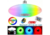 Lampada Led 30w Rgb Caixa Som Bluetooth Controle 2 Em 1 KAP-L3 Kapbom