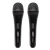 Microfone Com Fio Duplo Profissional Knup KP-M0015 - comprar online