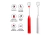 Mixer Misturador Multiuso Elétrico Portátil SRQ-003 Tomate