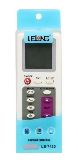 Controle Remoto Para Ar Condicionado Universal LE7430