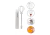 Mixer Misturador Multiuso Elétrico Portátil SRQ-003 Tomate - loja online