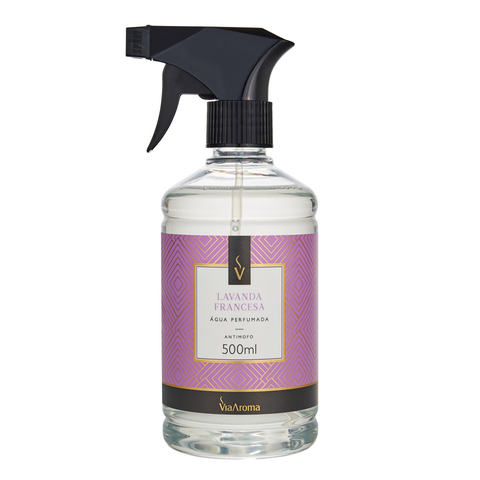 Agua Perfumada 500ml Classica Lavanda Francesa Via Aroma
