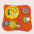 Panel visual de pared con discos giratorios
