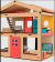 casa de madera con muebles - comprar online