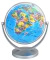 GLOBO TERRAQUEO 20CM BASE DE PLASTICO MULTIGIRO