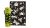 puzzle mariposas bichos fluo rompecabezas 40 piezas