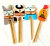 teatro de titere con titeres de madera - comprar online