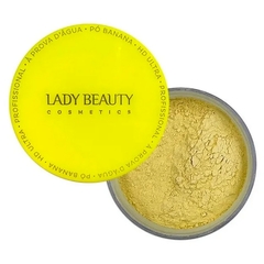 Pó Banana HD Ultra à Prova D'Água - Lady Beauty: Acabamento impecável e duradouro para sua maquiagem.