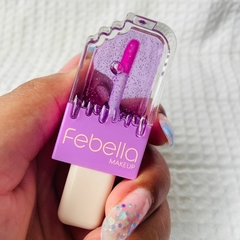 Lip Gloss com Glitter Picolé Febella Make Up - loja online