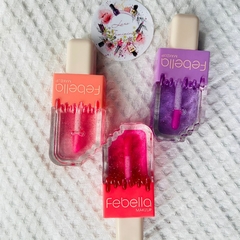 Lip Gloss com Glitter Picolé Febella Make Up - comprar online
