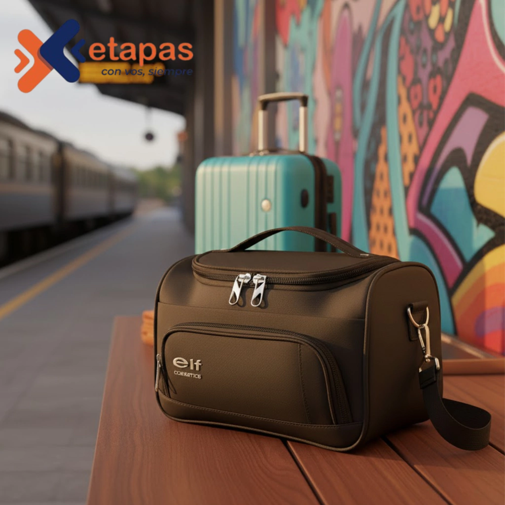 NECESER BEAUTY CASE TELA NEGRO ELF