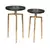 Mesa Ocasional Eliot Gold en internet