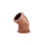 COTOVELO LL 45 ÁGUA FRIA DN 25MM - 3/4" - PVC MARROM SOLDAVEL