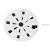 GRELHA REDONDA COM DIÂMETRO DE 9,7CM E ANTI-INSETO EM PVC BRANCO ASTRA - comprar online