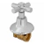 REGISTRO GAVETA COM ACABAMENTO 9041 C64 DN 40MM - 1.1/2" - IRON TOP