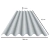 TELHA ONDULADA DE FIBROCIMENTO 244CM X 92CM X 5MM SEM AMIANTO