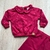 Conjunto blusão e calça em molecotton - loja online
