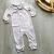 Macacão manga longa em suedine - Charming Baby roupas e acessórios infantis