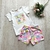 Pijama manga curta - Charming Baby roupas e acessórios infantis