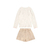 Conjunto blusa e short-saia na internet