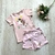 Pijama manga curta - Charming Baby roupas e acessórios infantis
