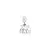 Berloque pendente "I ♥ MOM"