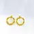Brinco Fio torcido Dourado - comprar online