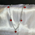 Conjunto Infantil Coraçõezinhos - Laço - Joias de Aço