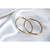 Brinco Argola Oval - G